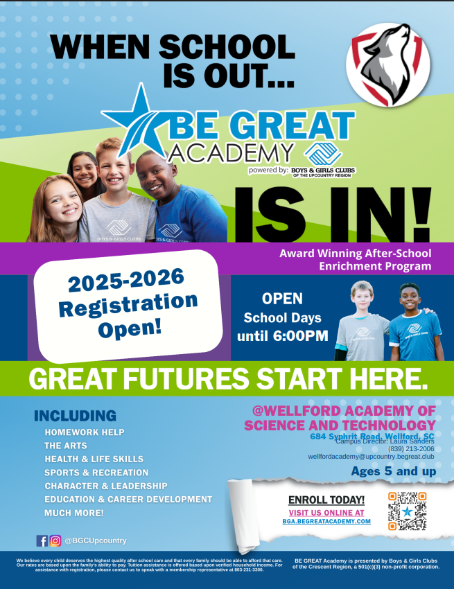 Be Great flyer