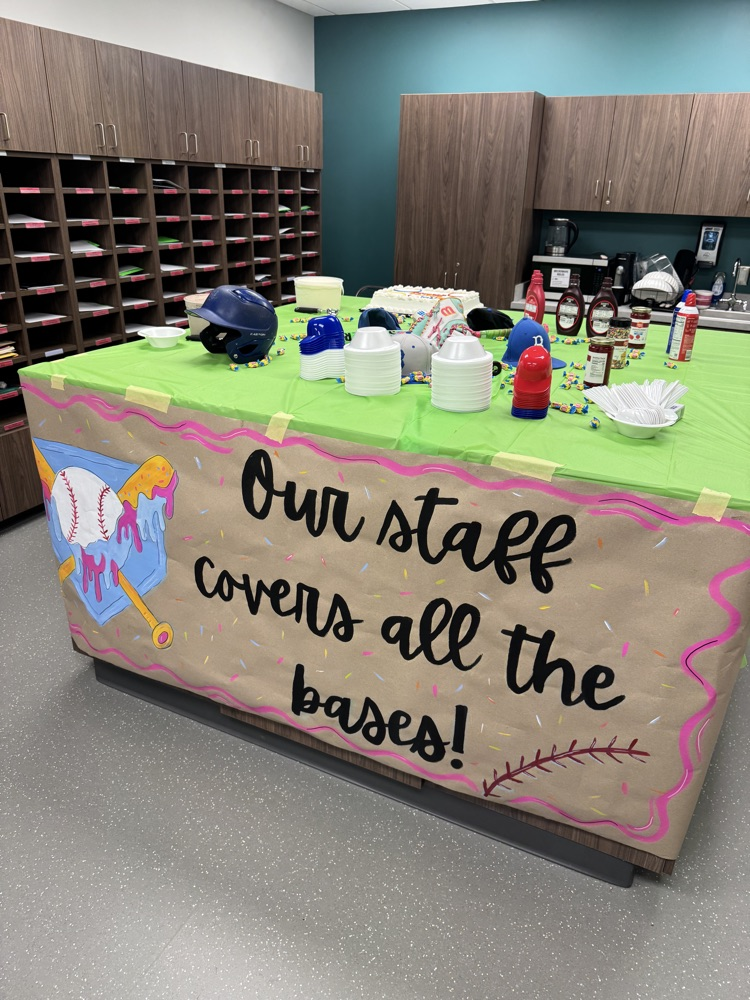 ice cream set up