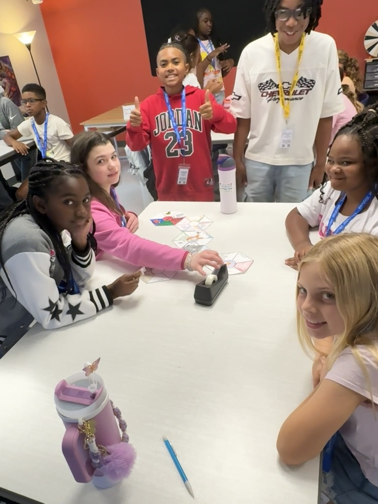 kids working in groups