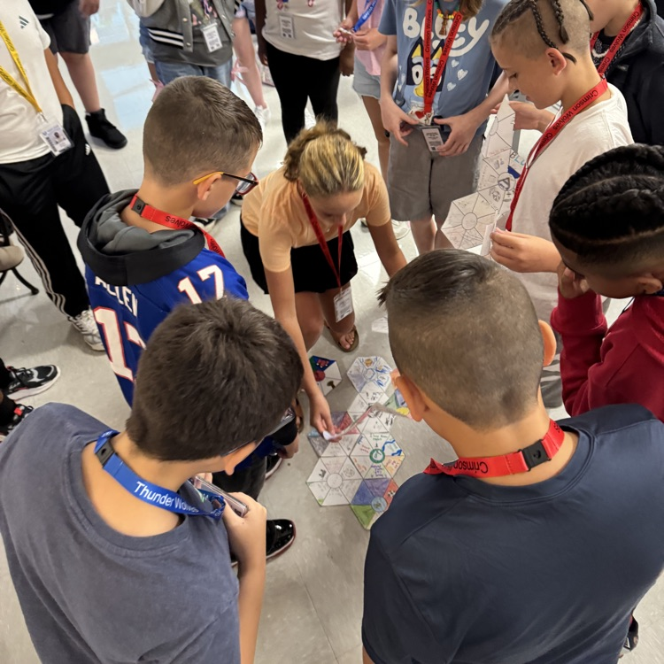 kids working in groups