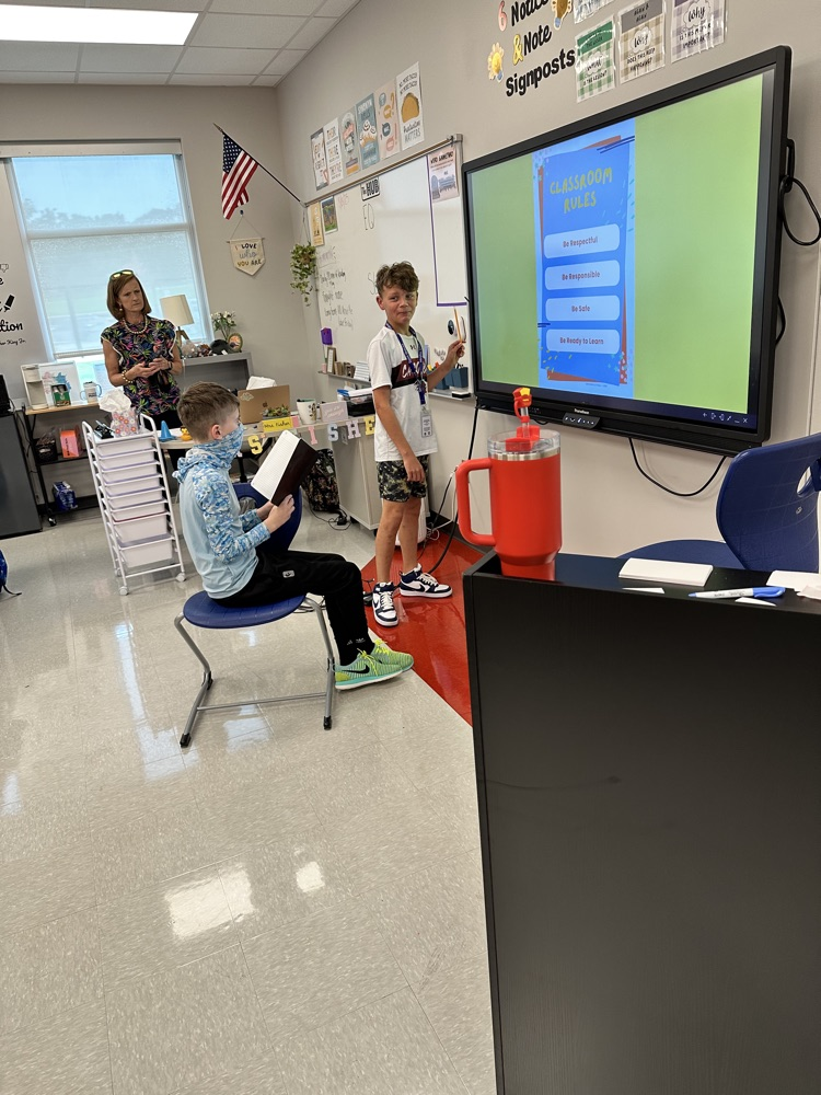 kids planning a skit