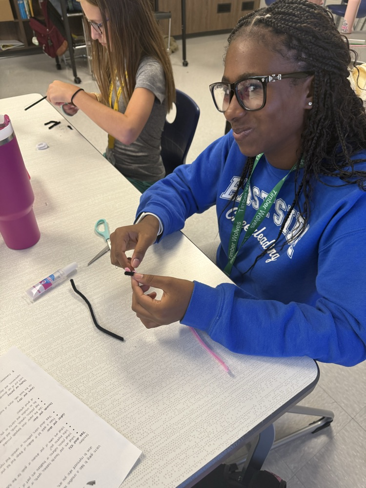 kids with pipe cleaners