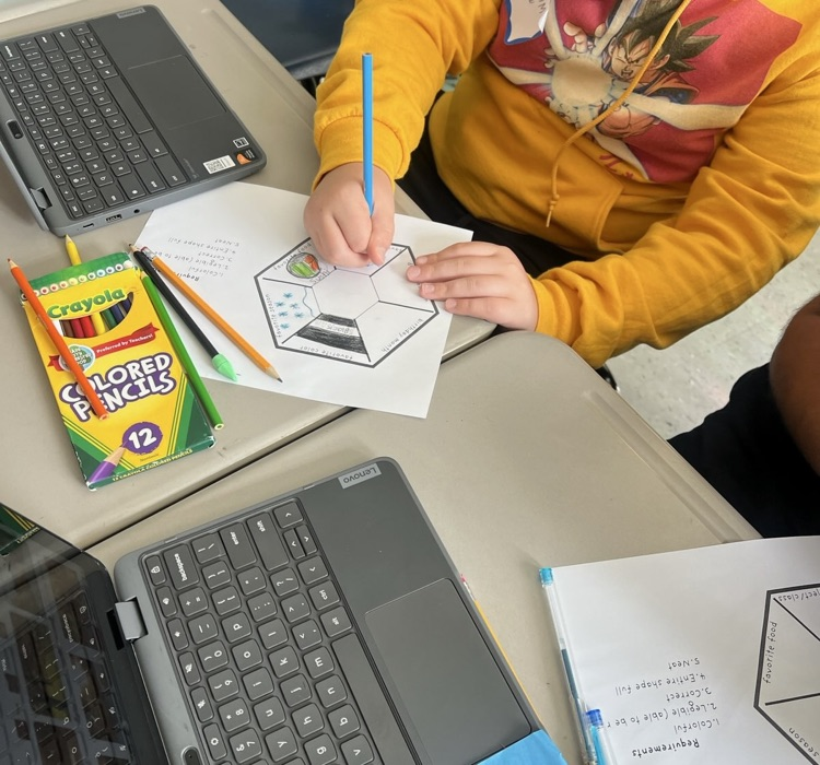 student working
