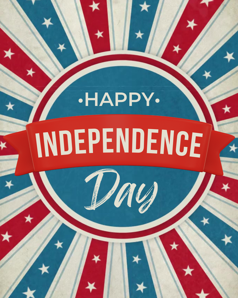 happy independence day logo