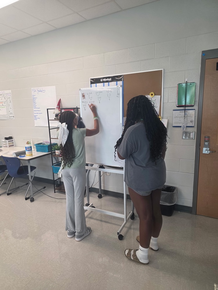 kids completing math problems
