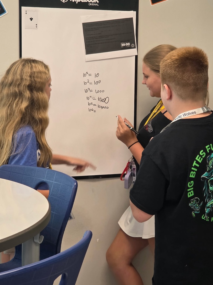 kids completing math problems