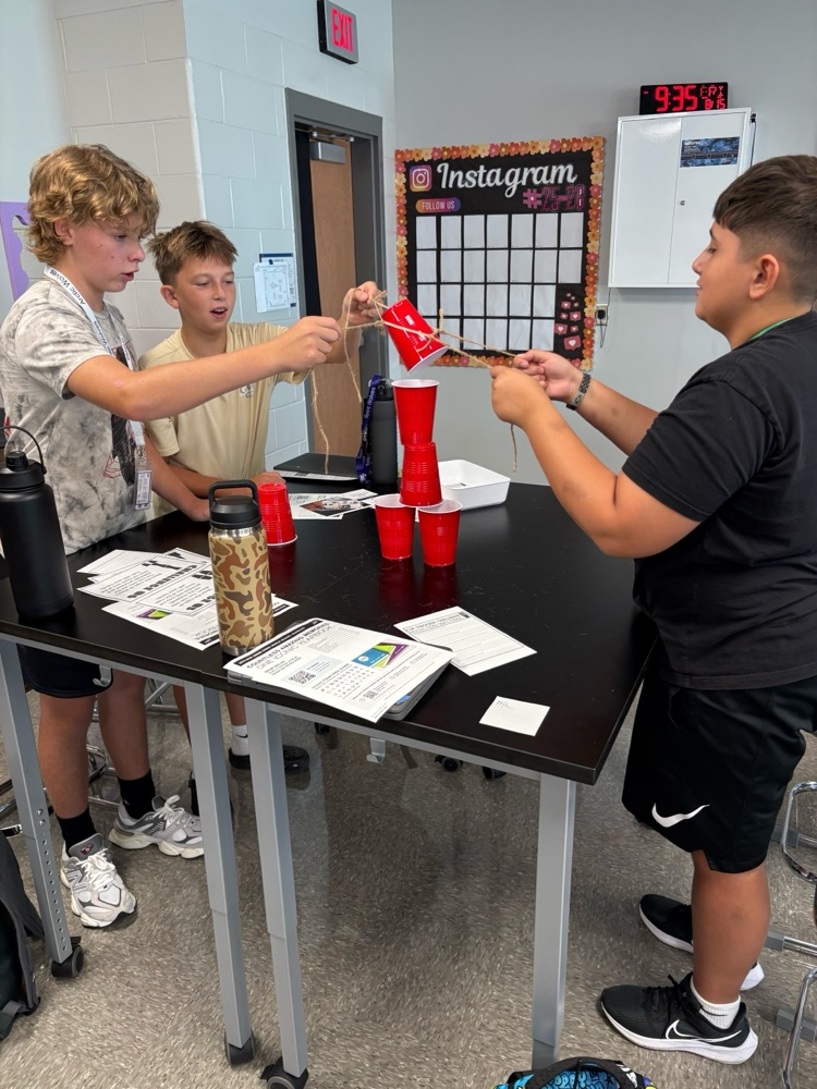 kids stacking cups