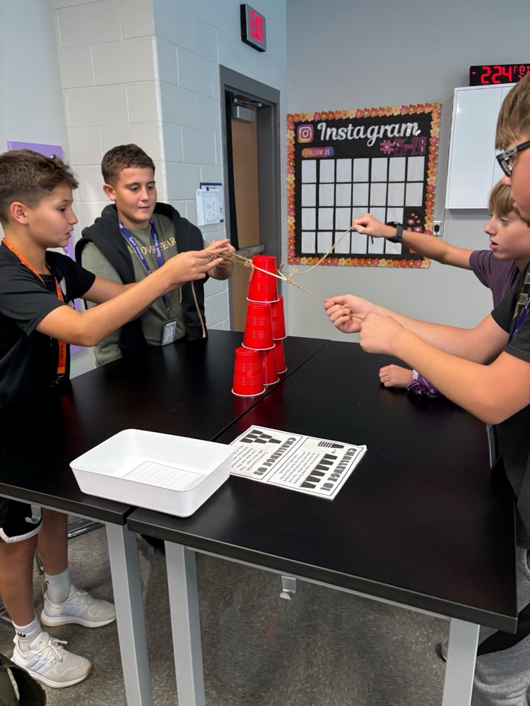 kids stacking cups