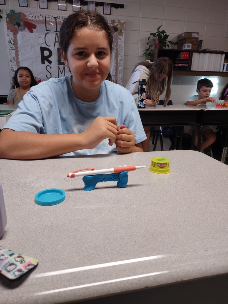 The 5th grade creative process!
