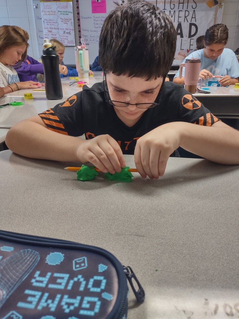 The 5th grade creative process!