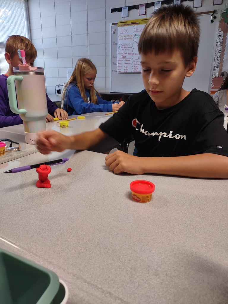 The 5th grade creative process!