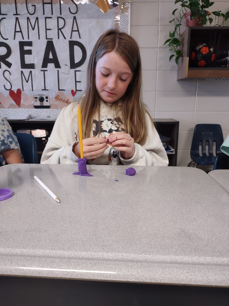 The 5th grade creative process!