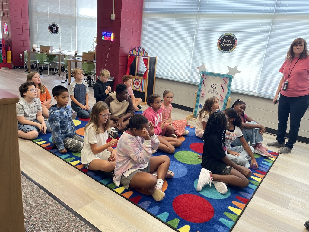 Cobb's class in the library