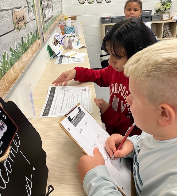 Jones 5th grade science stations