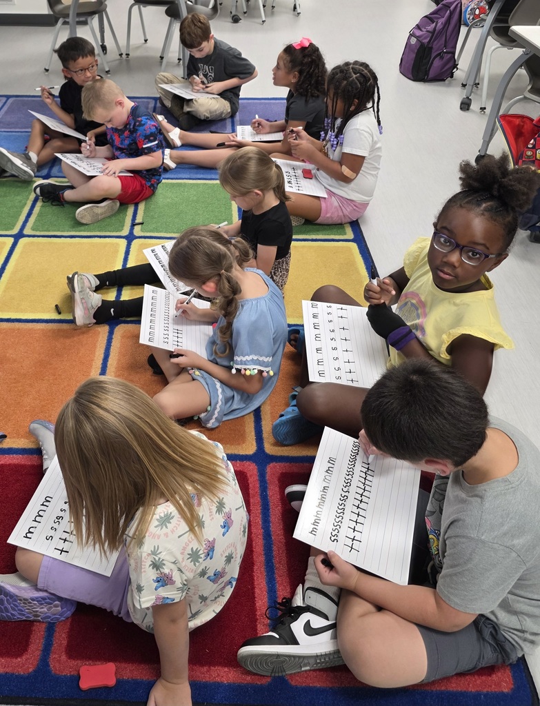 Walts' 1st grade handwriting