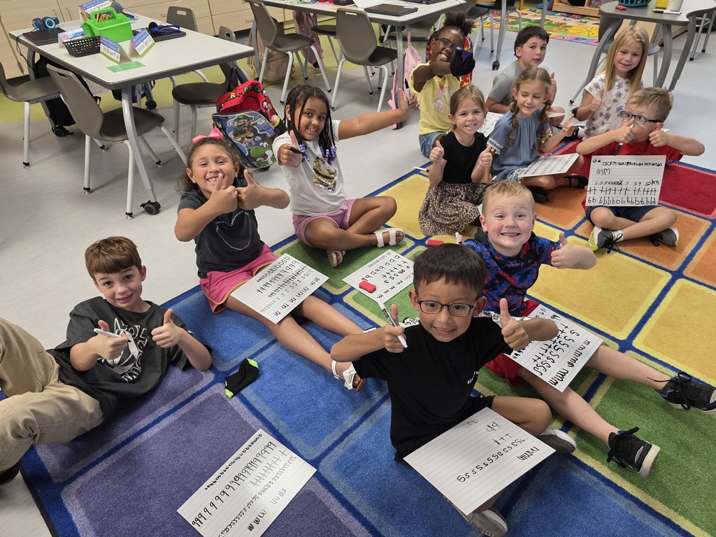 Walts' 1st grade handwriting