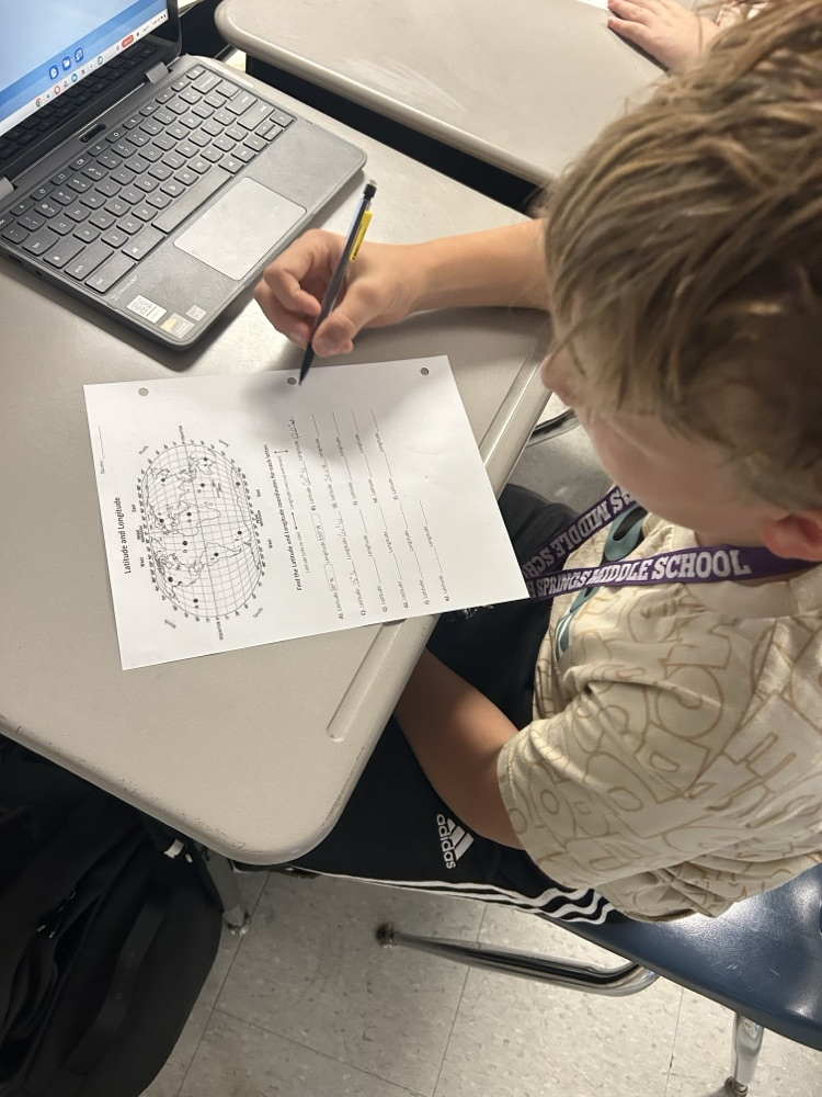 students working