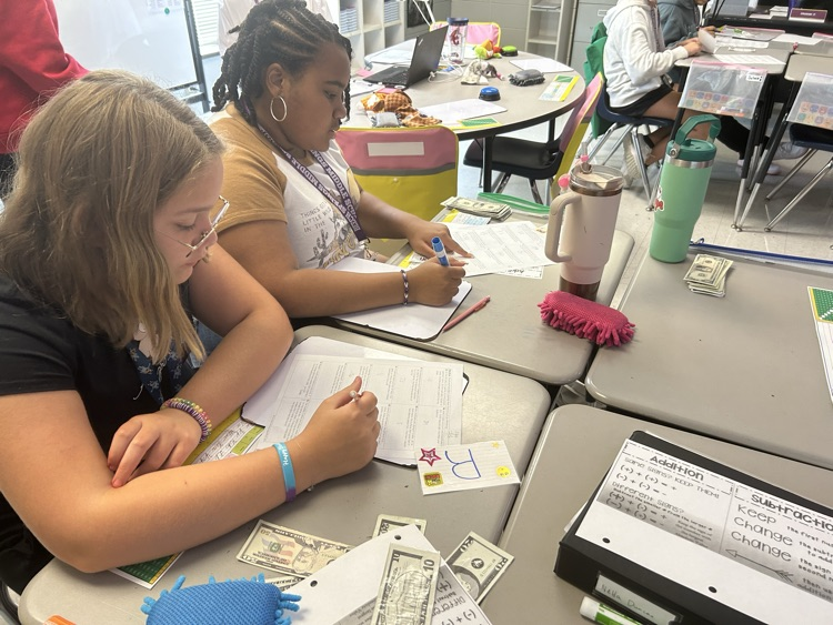 students collaborating