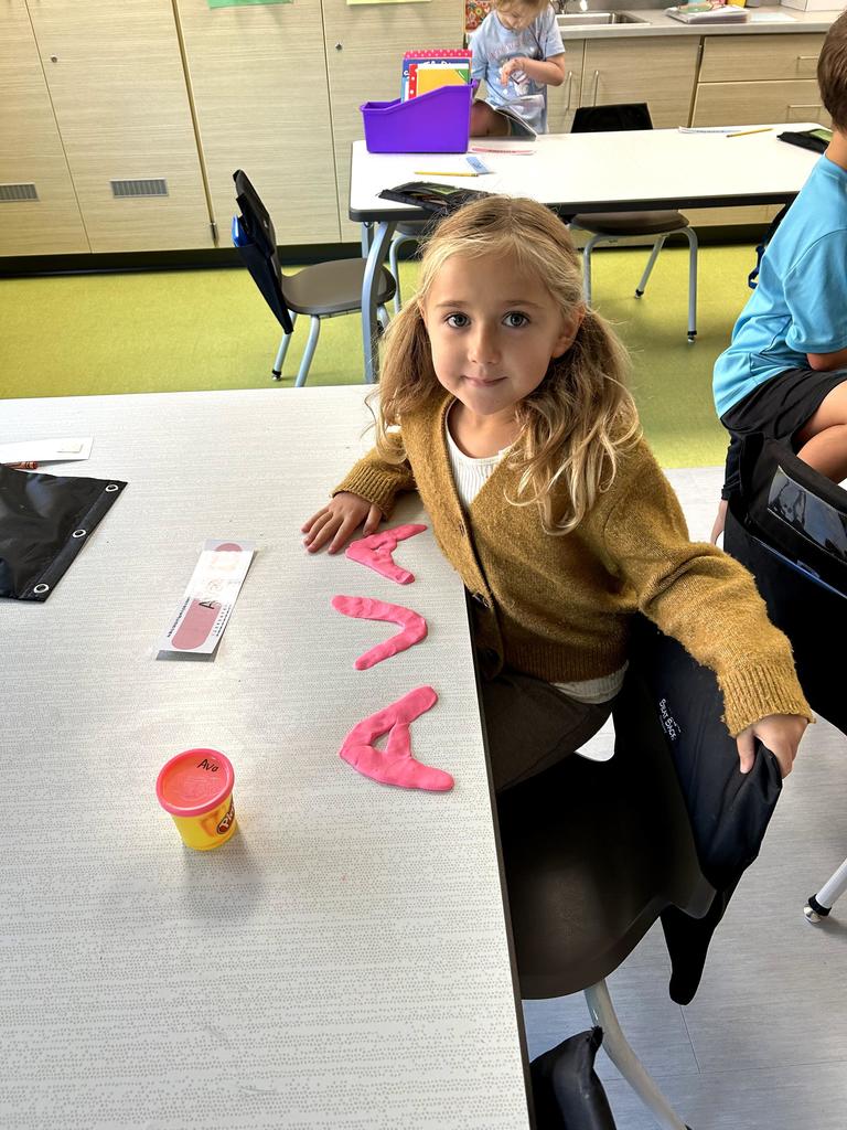 Wells first grade playdoh names