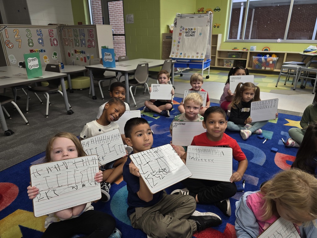 burns' kindergarten writing letters