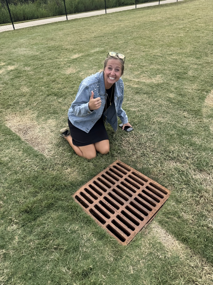 teacher had a storm drain