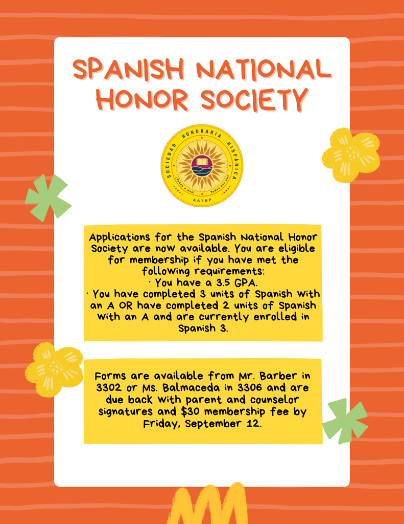 Spanish National Honor Society