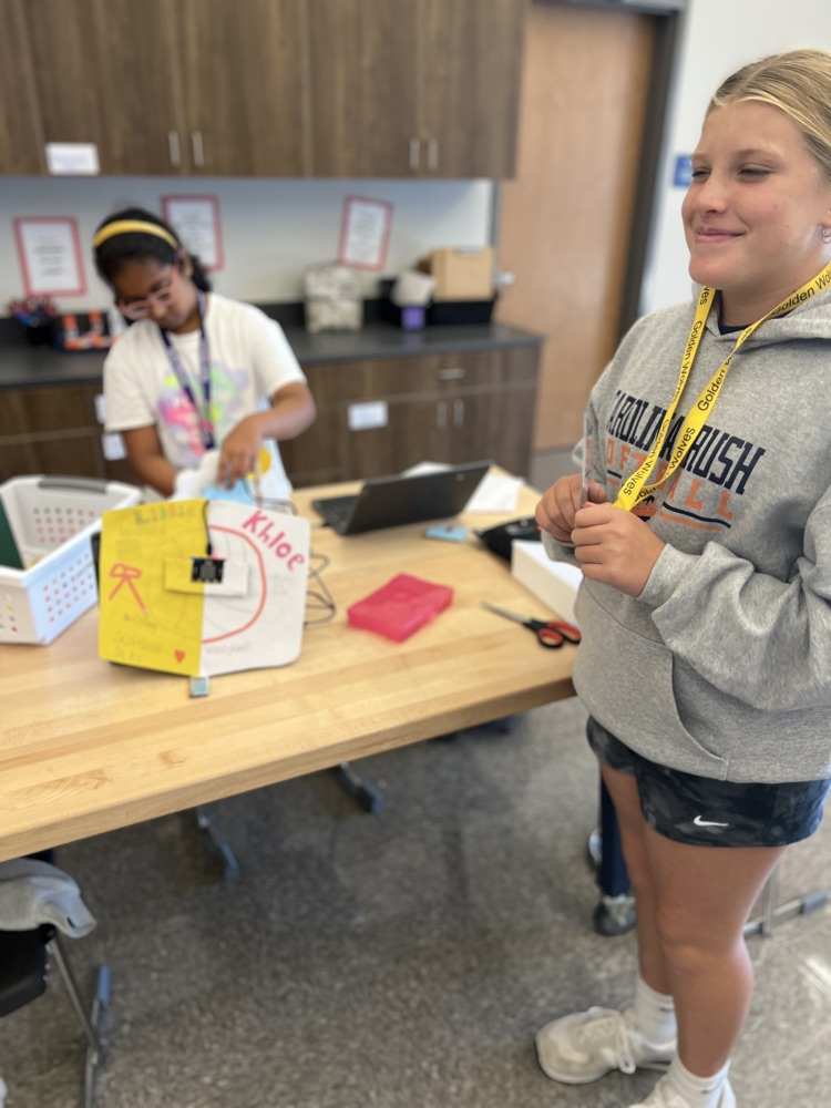students in PLTW class