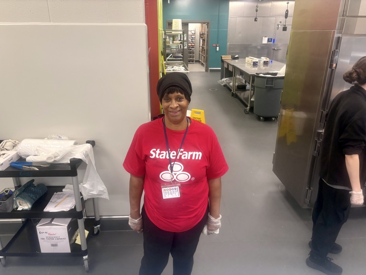teachers in shirts from the community