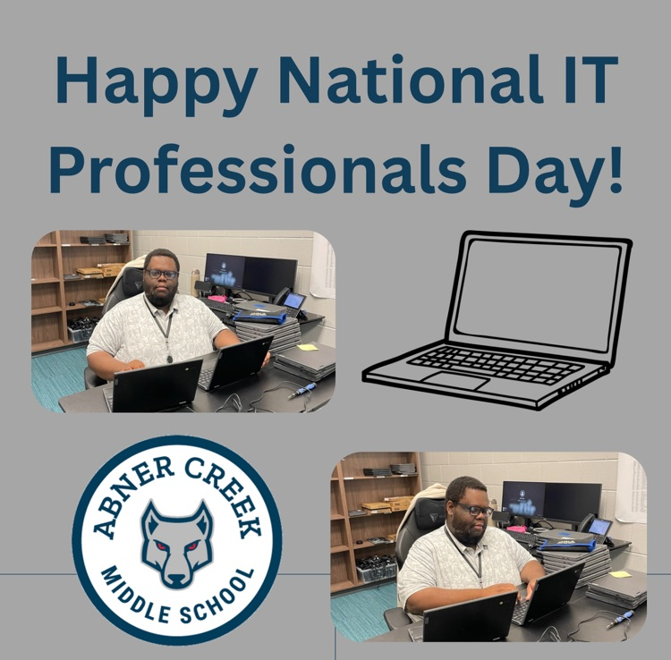 Tyler at work on a computer 