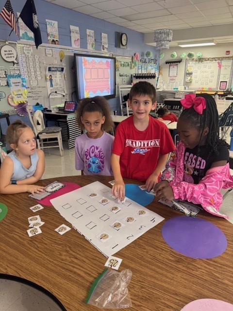 Sorting numbers in 2nd grade