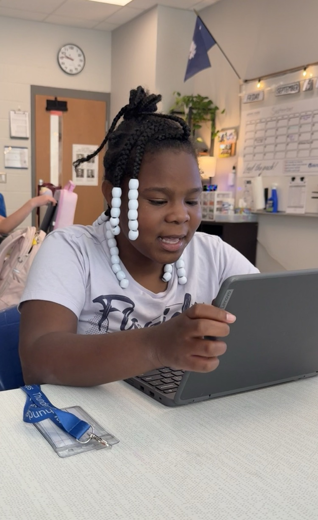 students working on computers 