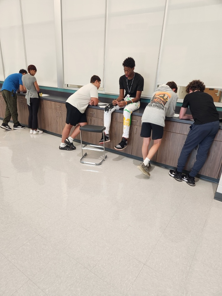 kids working on math 