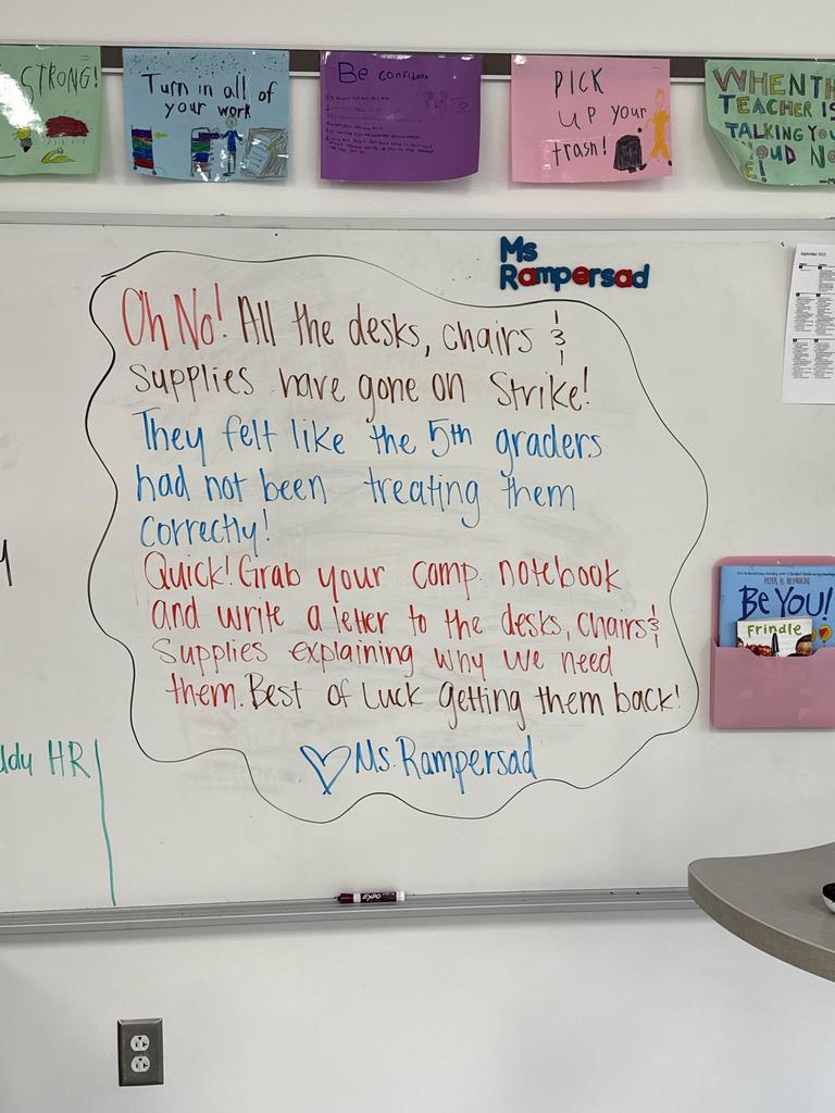 Rampersad writing