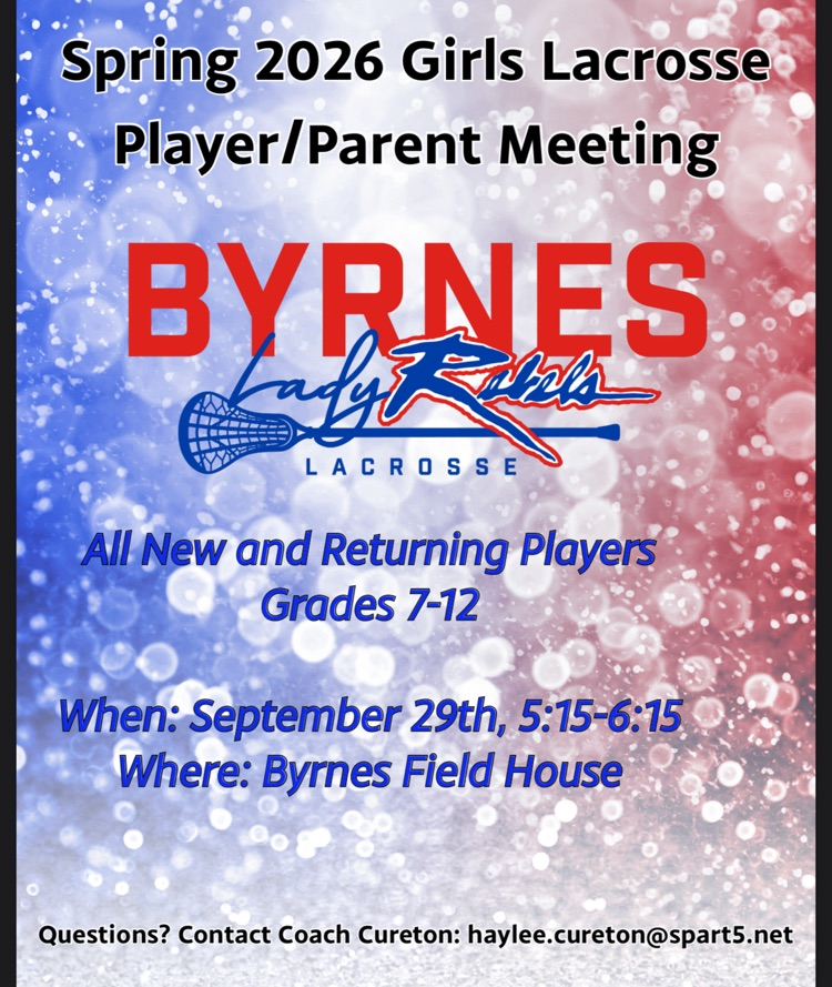 lacrosse meeting flyer
