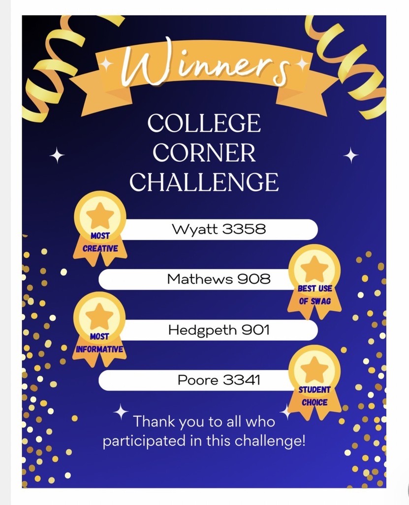 College Corner Winners