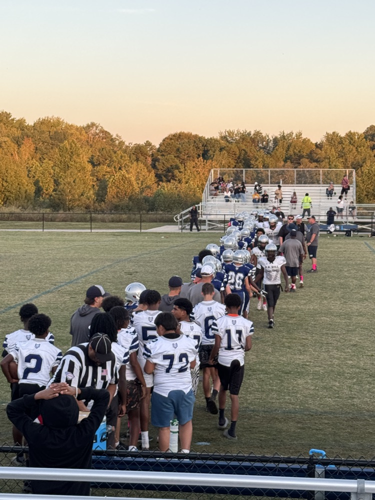Handshake at the end of the game