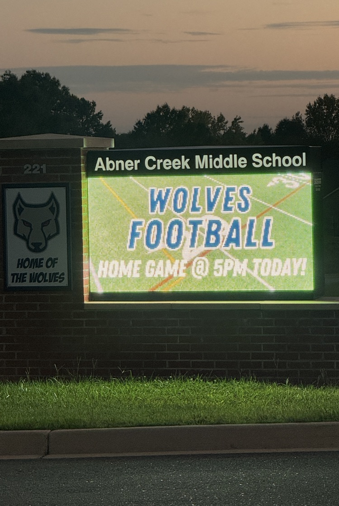 Sign in front of the school