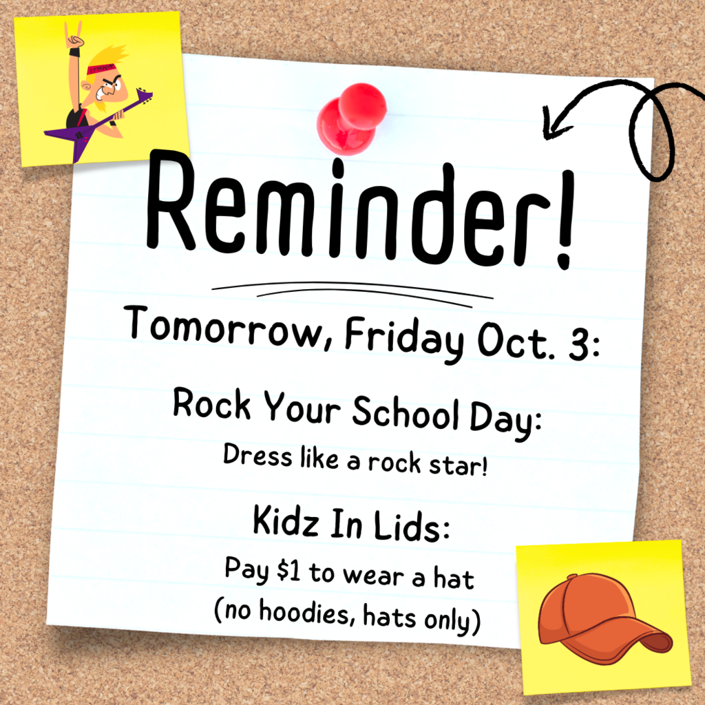 Tomorrow, Friday Oct