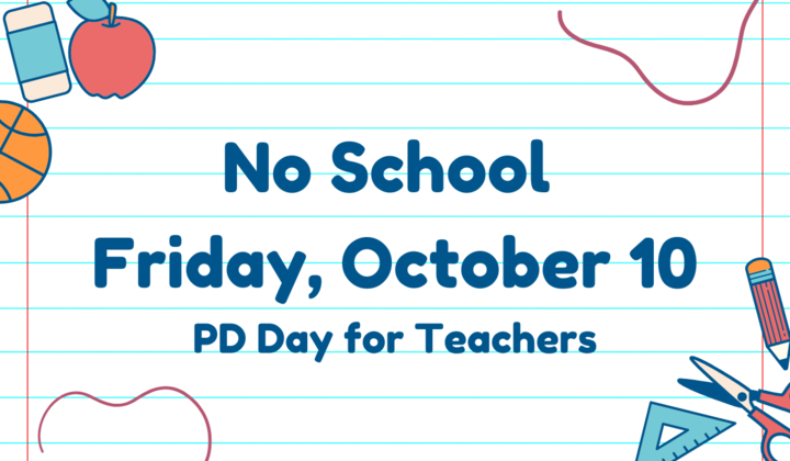 no school on October 10th for students