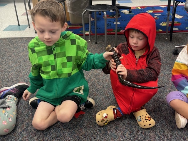 USC Upstate’s Watershed visited 1st grade today. They observed some different animals and their adaptations that help them survive.
