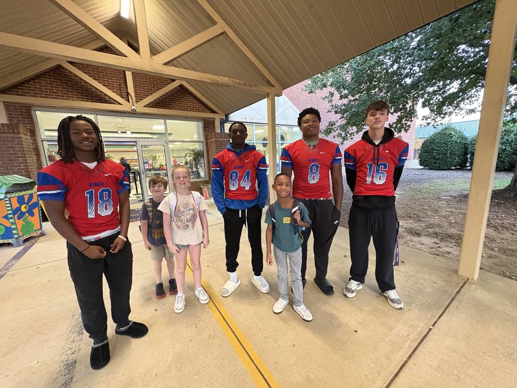 morning carline with the BHS Rebels