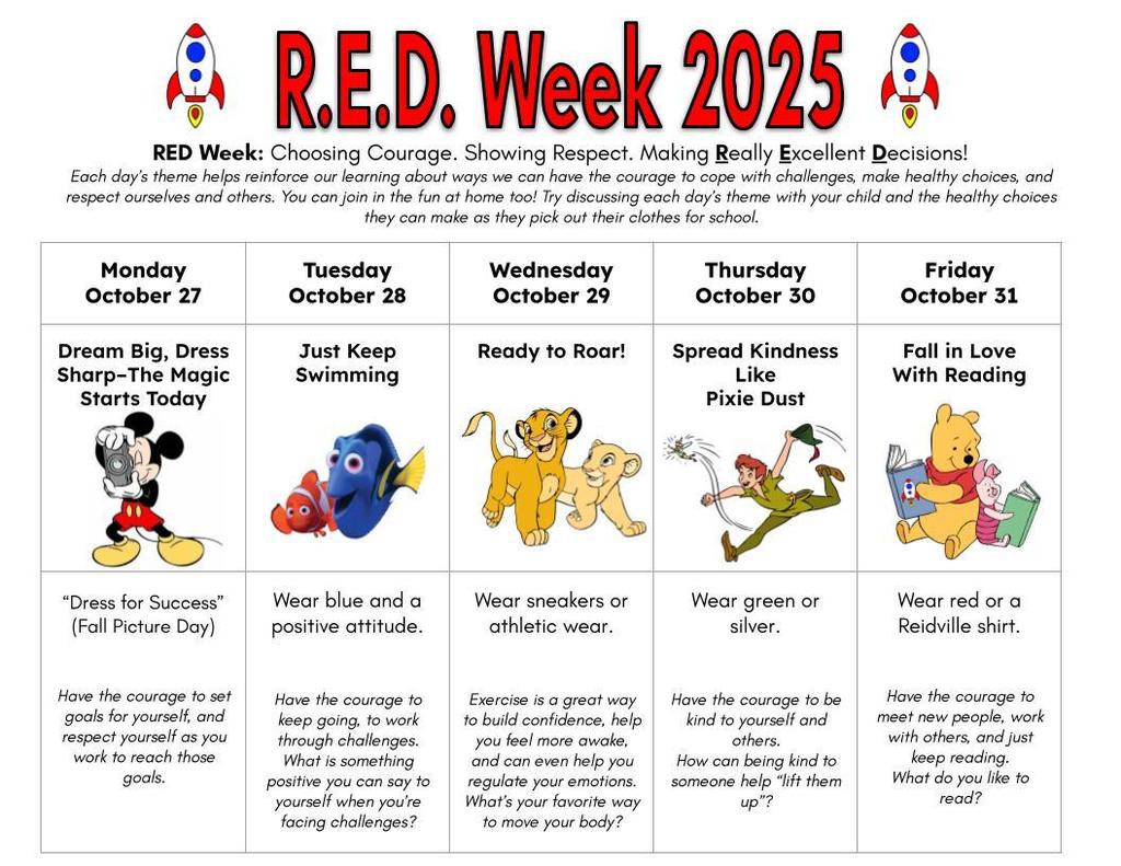 red week