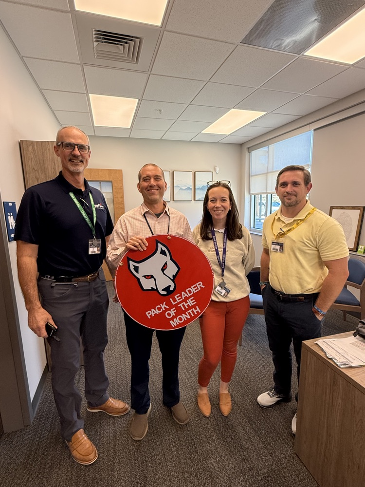 teacher of the month with admin
