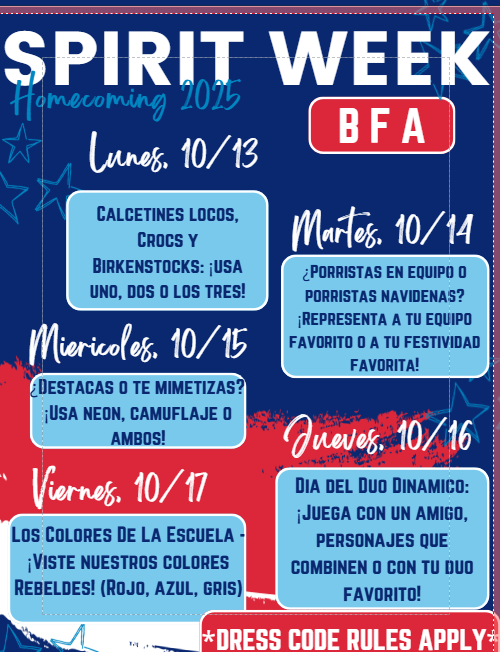 spanish spirit week