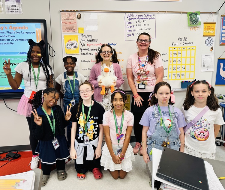 kids and teachers dressed up like preschoolers