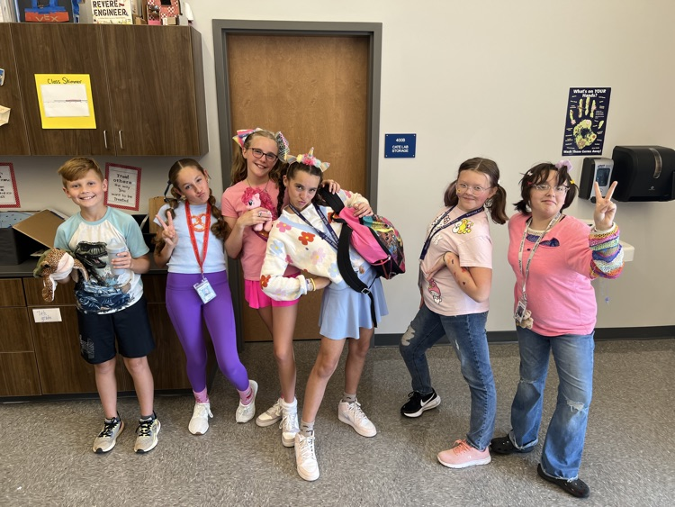 kids and teachers dressed up like preschoolers
