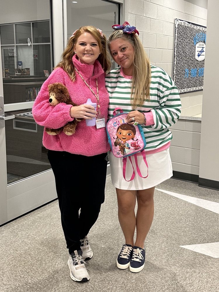 kids and teachers dressed up like preschoolers