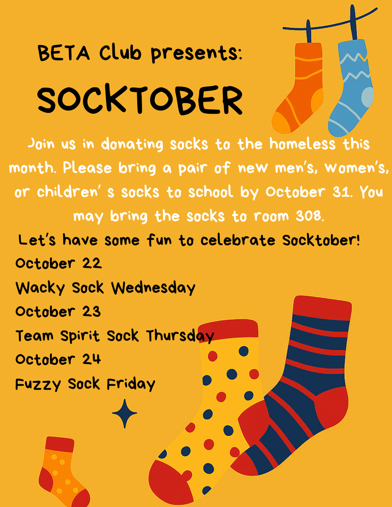 Beta Club Socktober 2025
