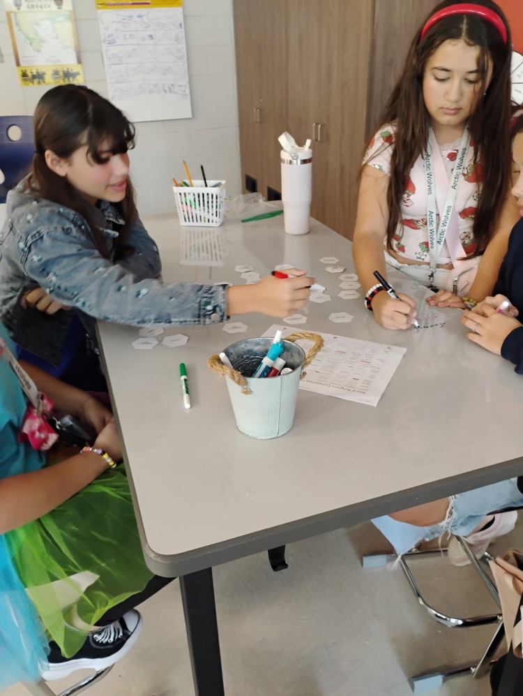 students using hexagonal thinking