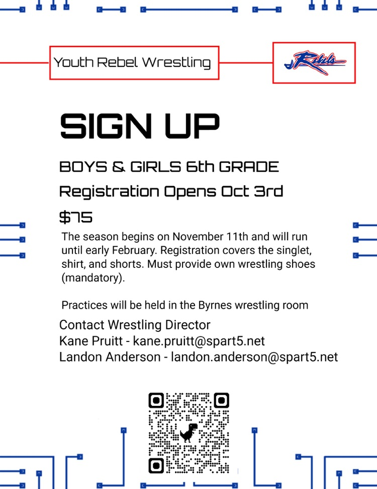 wrestling sign up